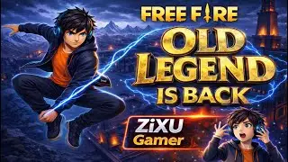 Old Legend Is Back 🔥 | ZiXU Gamer Comeback | Old Free Fire Legendary Gameplay
