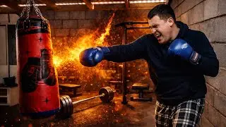 Real Morning Discipline | Home Boxing & Strength Before Everyone Wakes Up 👈✊️#MorningDiscipline 