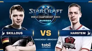 Tobii Eye Tracking - Harstem POV vs SKillous - Knockout Bracket 4 Game 3 - WCS Summer 2019