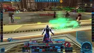 SWTOR Sith Juggernaut (Level 55) vs (Level 55) Mercenary Dueling (high PVP stats)
