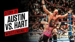 The story of “Stone Cold” vs. Bret Hart at WrestleMania 13