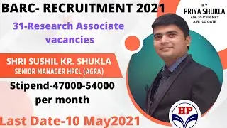 BARC recruitment 2021|  vacancies-2021|GOVERNMENT jobs-2021