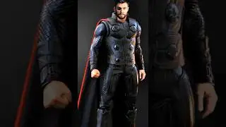 Thor&rsquo;s Epic Look from Infinity War - Pencil Sketch ✏️ #shorts #shortsfeed #youtubeshorts #trending