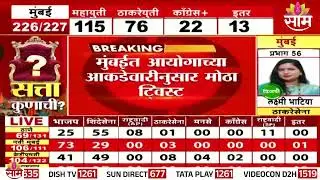 मुंबईमध्ये आयोगाच्या आकडेवारीनुसार मोठा ट्विस्ट, कुणाला किती मिळाल्या जागा? | Mumbai Counting