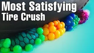 Most Satisfying Tire Crush