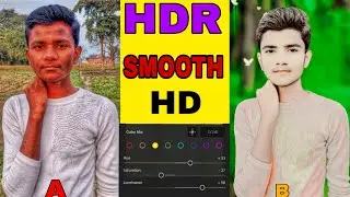 New dark theme + blur photo editing in snapseed | Best snapseed realistic dark theme photo editing