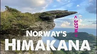 Himakana mysterious rock near Nedstrand Norway.