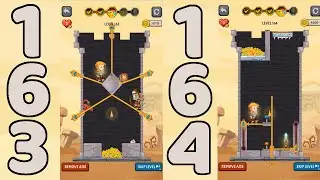 How to Loot - Pin Pull & Hero Rescue Level 163 & 164