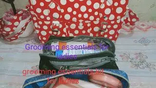 Makeup pouch for uni and office going girls/Must have in girls grooming and traveling kit