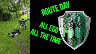 ALL EGO Lawn Tools in Action!  #egopowerplus #lawn #lawncare Ride Along Lawn Care #electriclawncare