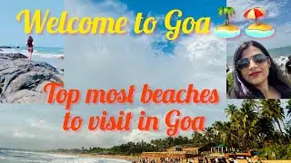 Best Beaches in North Goa 🏖️Goa trip |Goa vlog | Best beaches to visit in goa|North Goa beach #goa 