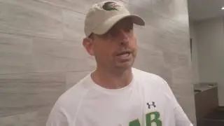 UAB head coach Bill Clark after 2nd practice