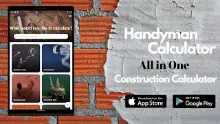 Handyman Calculator App