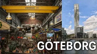 İsveç : Göteborg Gezi Vlogu, Streetfood Pazarı, Kapalı Çarşı ve Nordstan