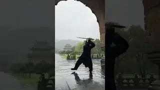 Wudang Jian - The straightsword is one of the specialties of Wudang style martial arts.