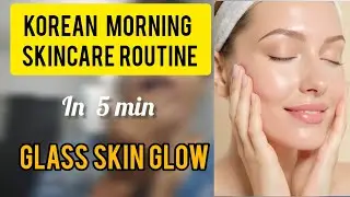 Korean Morning Skincare Routine 🌸 | 5 SimpleSteps for GlassSkin | BeginnersHindi@raginimanjeetkumar 