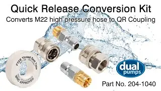 Pressure Washer Quick Release Conversion Kit