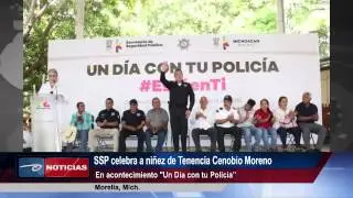 SSP celebra a ni&ntilde;ez de Tenencia Cenobio Moreno.  En acontecimiento 