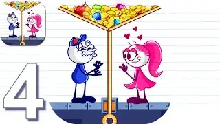 Pencil Boy - Pull The Pin,Rescue Princess - Gameplay Walkthrough Part 4 Levels 98-115 (Android, iOS)