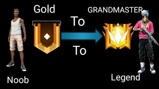 GOLD TO GRANDMASTER ON RANKED. T.D.R GOD FF
