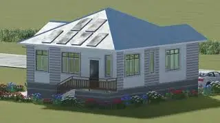 ကျောက်ဆည်၊ကြက်မင်းတွှန်ရပ်ကွှက်33'x30' RCC 1 Storey Design #design#Animation#Archi#Myanmar