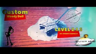100% Handcrafted Custom Series: Sheriff Woody Doll (Toy Story) Level 2.1.5 