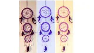 Super Easy Dream Catcher DIY Tutorial.