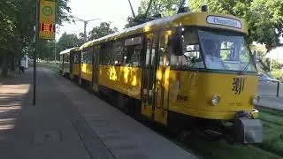 Tatra-Abschied in Dresden 3.6.2023 - Carolaplatz und Pirnaischer Platz