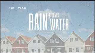 When rain becomes water