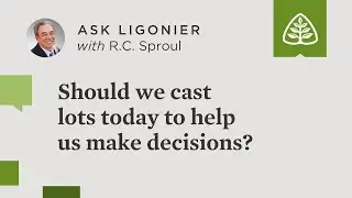 Should we cast lots today to help us make decisions?