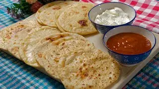 Just flour, oil, and salt ❗❗ Breakfast or dinner in 20 minutes