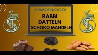 Schokolierte Rabbi Datteln mit Mandeln kaufen SchmidFrucht | buy Chocolate-coated Rabbi Dates