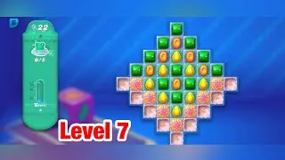 #7 Candy crush soda saga level 7 | IOS Gameplay | #Candycrushkh