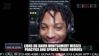 David Montgomery Signals He Wants A Trade From Detroit Lions