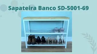 SAPATEIRA SD-5001-69 BRANCA STRASSIS DESIGN