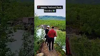 📍 Abisko National Park Sweden #abisko #park #sweden #travelshorts #travelvlog #roadtrips #hiking