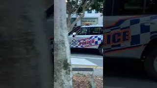 Cruising Cavill Avenue: Surfers Paradise Police Glide Through Town || #policeinaction #police