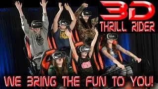 3D Thrill Rider Demo 2017 - Book Kids Birthday Party Today.