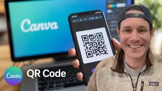 Как создать QR-код БЕСПЛАТНО с помощью Canva
