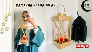Ramadan decor ideas | Diy Ramadan decoration | easy crafts ideas #diy #homedecorationideas
