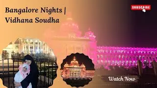 Bangalore Evening Walk 😍 | MG Road Metro to Vidhana Soudha ✨ 