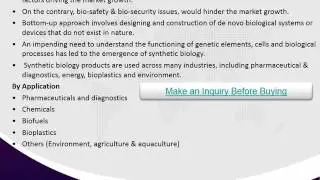 World Synthetic Biology Market Forecast & Future Industry Trends 2020