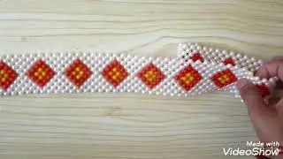 How to make bandhanwar at home| DIY pearl toran| how to make easy&nbsp; moti toran at home|wall hanging