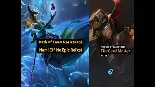 Nami vs Twisted Fate (3 star No epic) - The Card Master - Rogues of Runeterra
