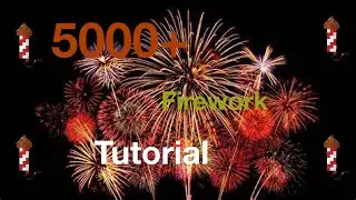 Biggest Minecraft Firework Show 5000+: Tutorial