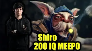 🔥200 IQ GAMEPLAY - Shiro - Meepo - Dota 2 Pro Game Highlights
