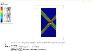 UC Test-Coupled Mohr-Coulomb plasticity and Damage law