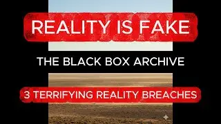 3 TRUE SCARY STORIES: The Black Box ARCHIVE