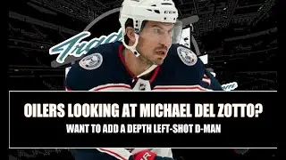 NHL Trade Deadline 2021: Edmonton Oilers Looking at Defenseman Michael Del Zotto from Blue Jackets?