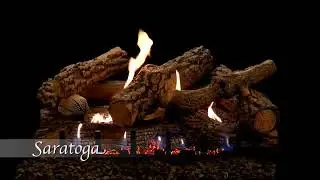 Empire Saratoga Refractory Gas Log Set